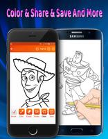 How To Draw Toy Story Drawing Game For Adult capture d'écran 1