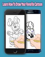 How To Draw Minnie Mouse Mickey Adult Drawing 截圖 3