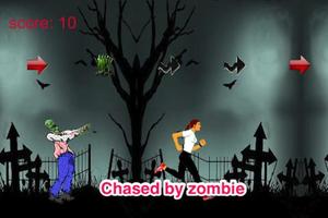 Fille vs Zombie: Run Et Chase Affiche