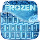Frozen Keyboard Theme icono
