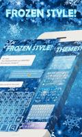 Frozen Keyboard Theme capture d'écran 3