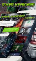 Joker Keyboard Theme Affiche