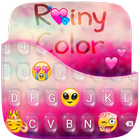 Rainy Color Keyboard Theme icône