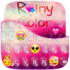 Rainy Color Keyboard Theme icono