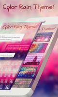 Rainy Color Keyboard Theme पोस्टर