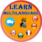 تعلم لغات متعددة أيقونة