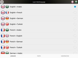تعلم لغات متعددة الملصق