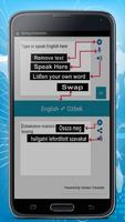 Uzbek English Translator capture d'écran 3