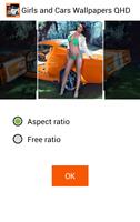 Girls and Cars Wallpapers ภาพหน้าจอ 1