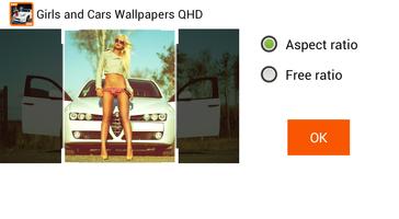 برنامه‌نما Girls and Cars Wallpapers عکس از صفحه