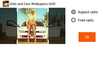 Girls and Cars Wallpapers captura de pantalla 3