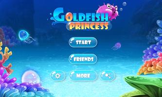GoldFish Princess Plakat