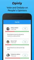 Opinly - Debate App Affiche