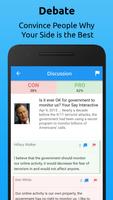 Opinly - Debate App capture d'écran 1