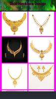 Gold necklace design penulis hantaran