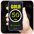 Gold Scanner and Purity test Prank ícone