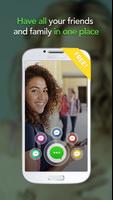 Aloha Messenger-all social apps in one-stop постер