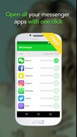 Aloha Messenger-all social apps in one-stop 스크린샷 1