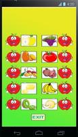 Word games fruit Affiche