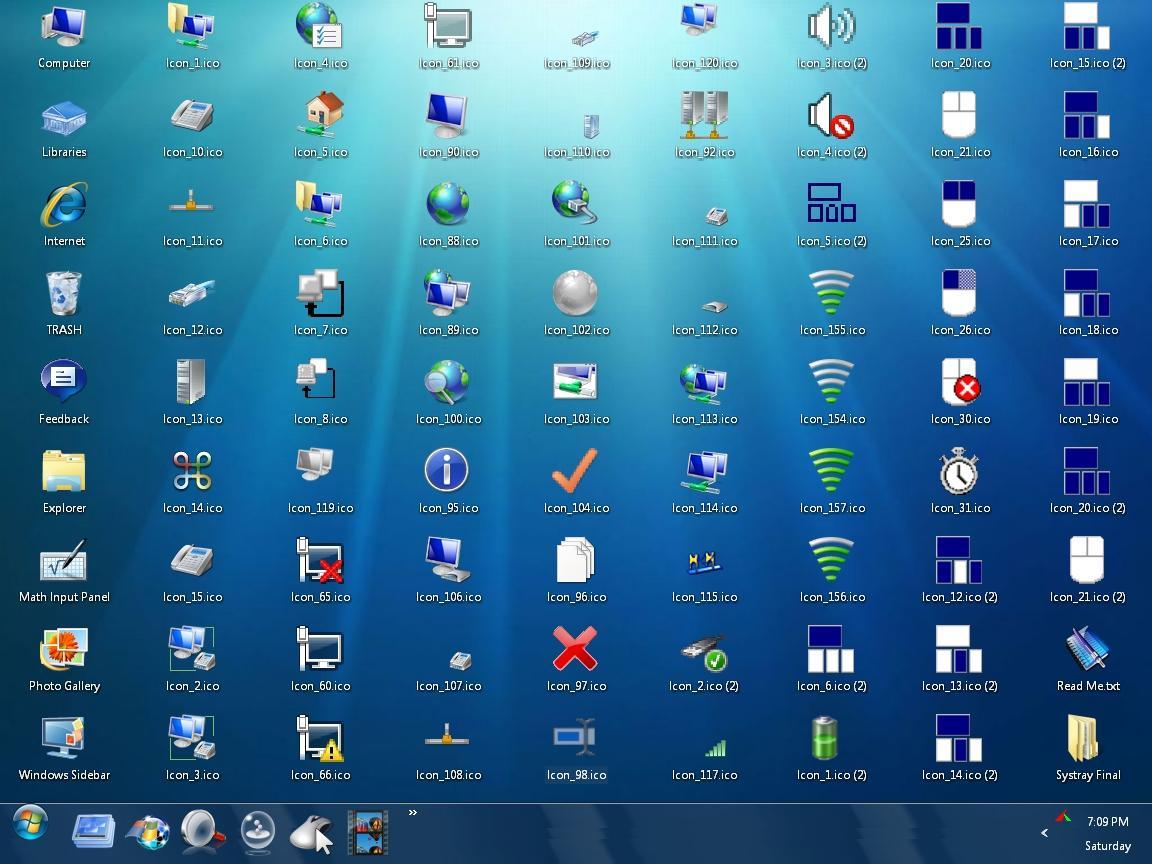 Windows 7 icons. Стандартные значки рабочего стола. Экран компьютера с приложениями. Значок на приложение рабочий стол. Рабочий стол компьютера с иконками.