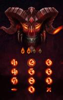 Devil Theme AppLock Theme تصوير الشاشة 2