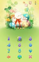 Easter BunnyTheme AppLock Pro اسکرین شاٹ 2