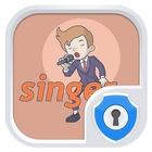 Singer Theme-AppLock Pro Theme icono