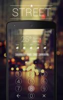 Street Theme-AppLock Pro Theme plakat