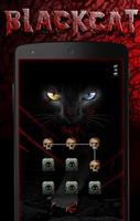 blackcat Theme - AppLock Theme poster