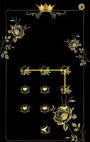 goldrose Theme - AppLock Theme imagem de tela 1