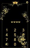 2 Schermata goldrose Theme - AppLock Theme