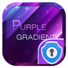 purplegradient Theme -AppLock Zeichen