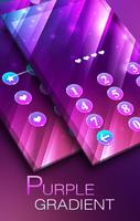 purplegradient Theme -AppLock Affiche