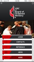 IGRC Brd of Ordained Ministry Affiche