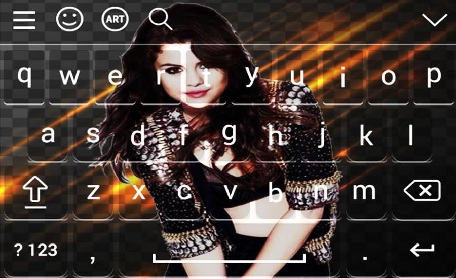 Keyboard For Selena Gomez Fans For Android Apk Download - making selena gomez a roblox account