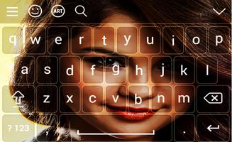 پوستر Keyboard For Selena Gomez Fans