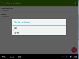 Text message blocker - SMS filter スクリーンショット 1