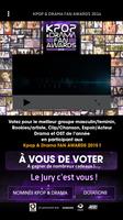 KPOP & DRAMA Fan Awards Affiche