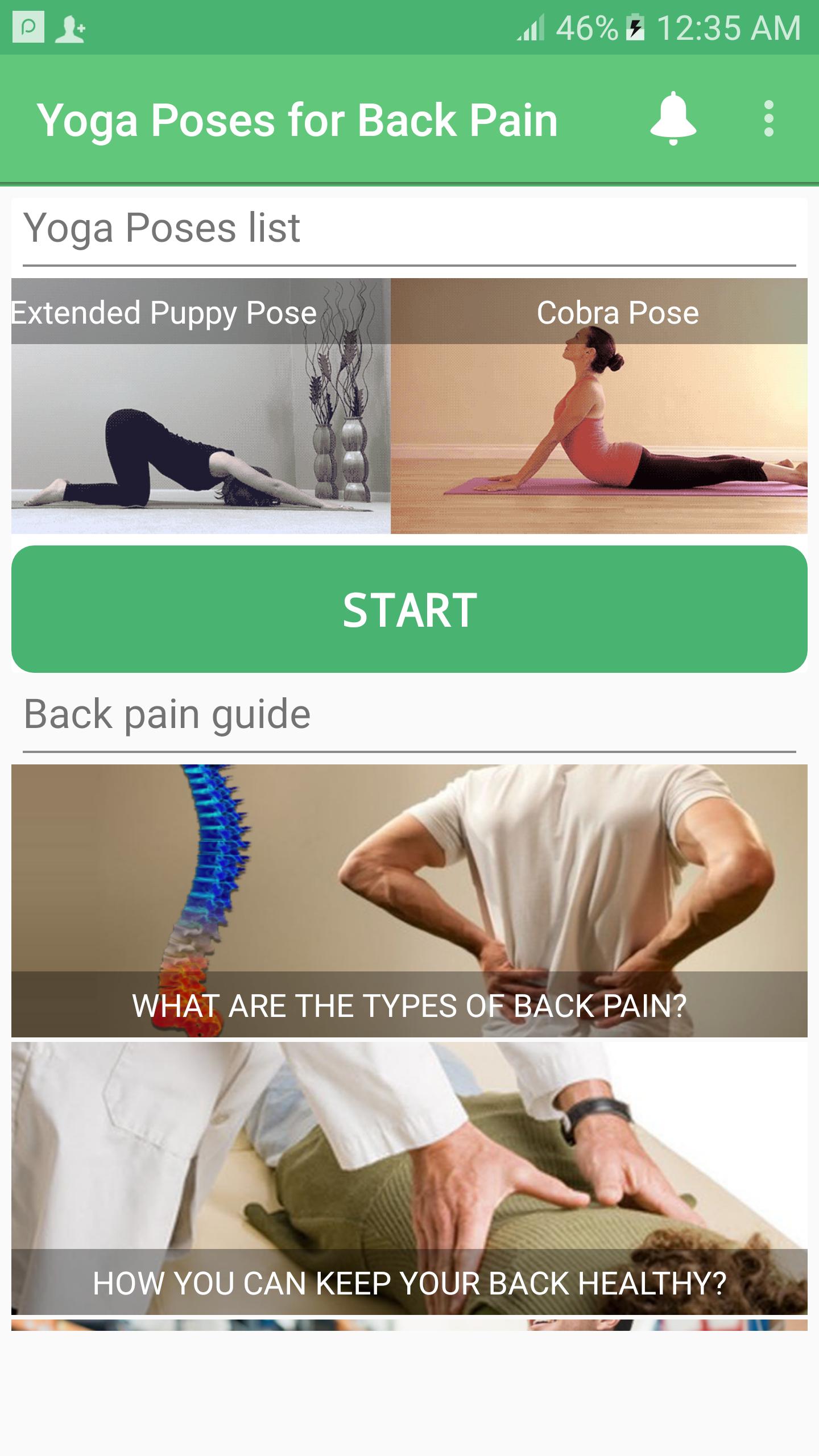 Yoga Poses for Lower Back Pain Relief for Android - APK Download Yoga Poses for Lower Back Pain Relief for Android - APK Download