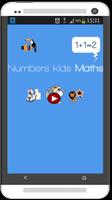 Easy Free Numbers kids Math plakat