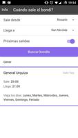 برنامه‌نما Horarios terminal de Rosario عکس از صفحه