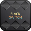 Black Switch go sms theme
