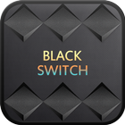 Black Switch go sms theme ไอคอน