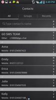 Black Switch go sms theme скриншот 2