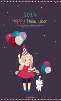 Sugarplum Happynewyear go sms Cartaz