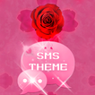 Thème rose rose mignon GO SMS