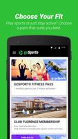 goSporto: Sports & Fitness Pass Plakat