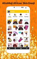 AfroMoji African  Skin Emoji Affiche