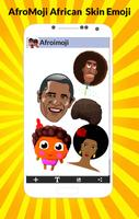 AfroMoji New African skin Emoticon Stickers capture d'écran 2