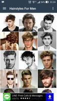 Hairstyles For Men پوسٹر